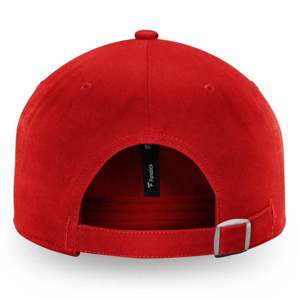 New Jersey Devils Fanatics Women's Core Primary Logo Adjustable Hat - Red Jerseys