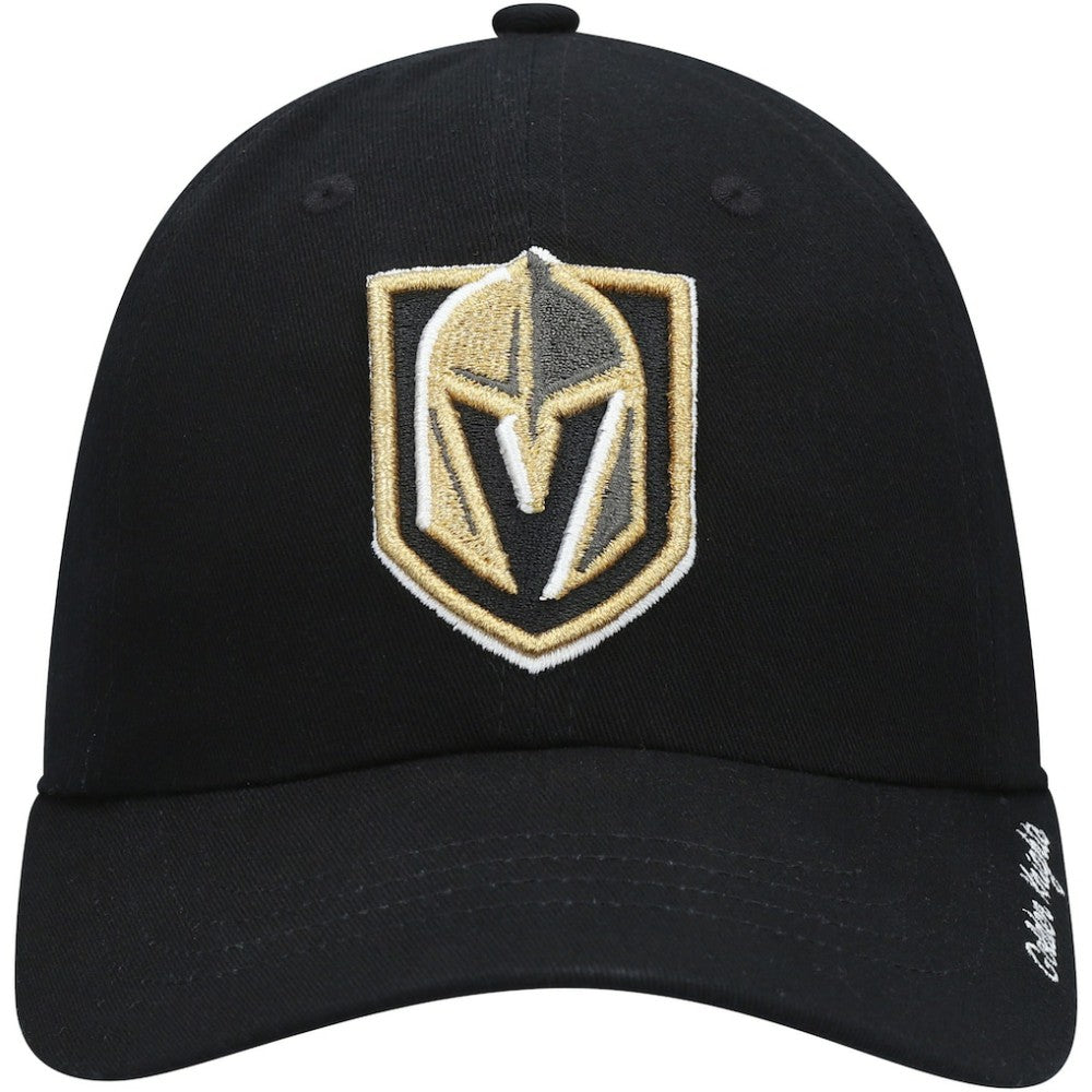 Vegas Golden Knights Fanatics Women's Core Primary Logo Adjustable Hat - Black Hats
