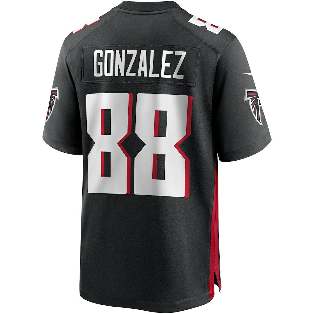 Tony Gonzalez Atlanta Falcons Game Retired Player Jersey - Black cheap