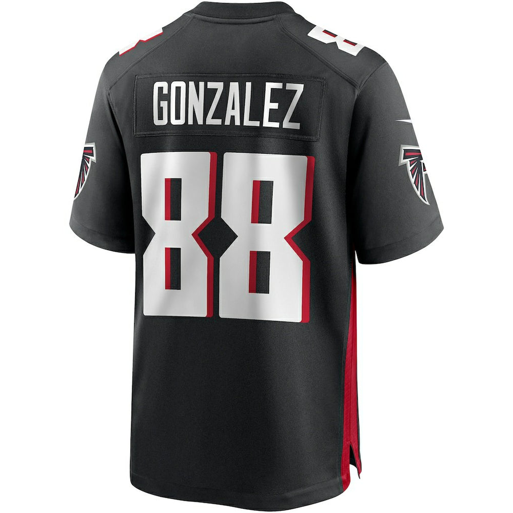 Tony Gonzalez Atlanta Falcons Game Retired Player Jersey - Black cheap