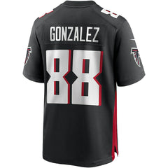 Tony Gonzalez Atlanta Falcons Game Retired Player Jersey - Black cheap