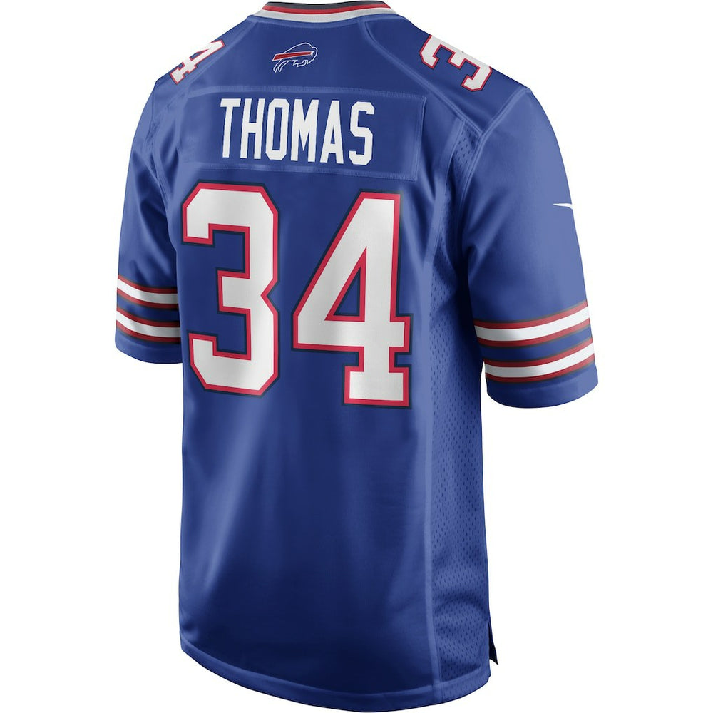 Thurman Thomas Buffalo Bills Game Retired Player Jersey - Royal on sale