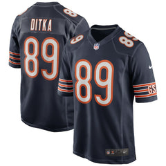 Mike Ditka Chicago Bears Game Retired Player Jersey - Navy sale