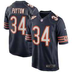 Walter Payton Chicago Bears Game Retired Player Jersey - Navy on sale