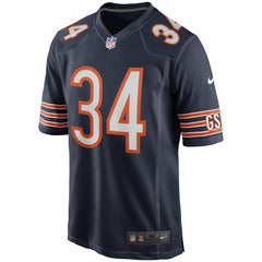 Walter Payton Chicago Bears Game Retired Player Jersey - Navy on sale