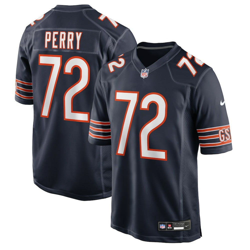 William Perry Chicago Bears Game Retired Player Jersey - Navy online