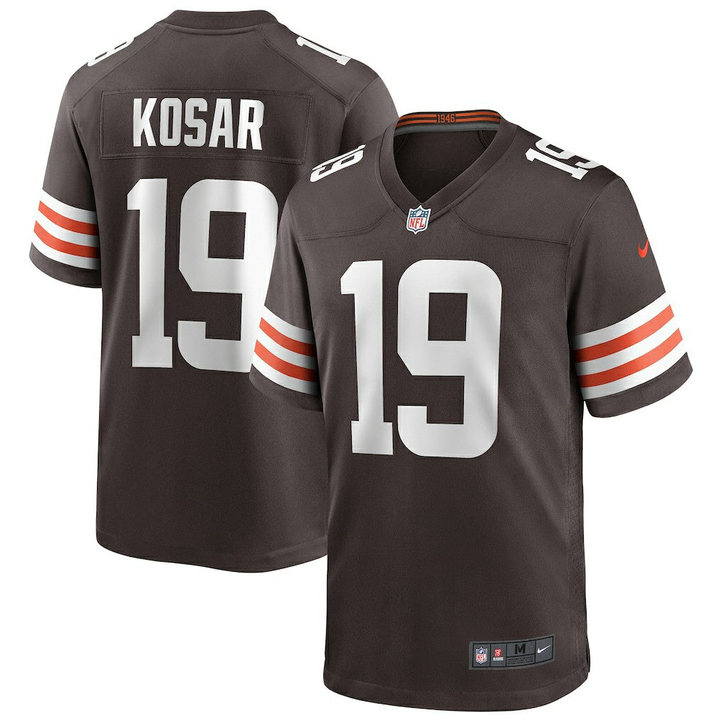 Bernie Kosar Cleveland Browns Game Retired Player Jersey - Brown outlet