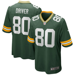 Donald Driver Green Bay Packers Game Retired Player Jersey - Green discount