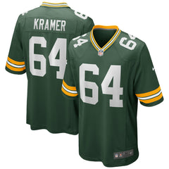 Jerry Kramer Green Bay Packers Game Retired Player Jersey - Green discount