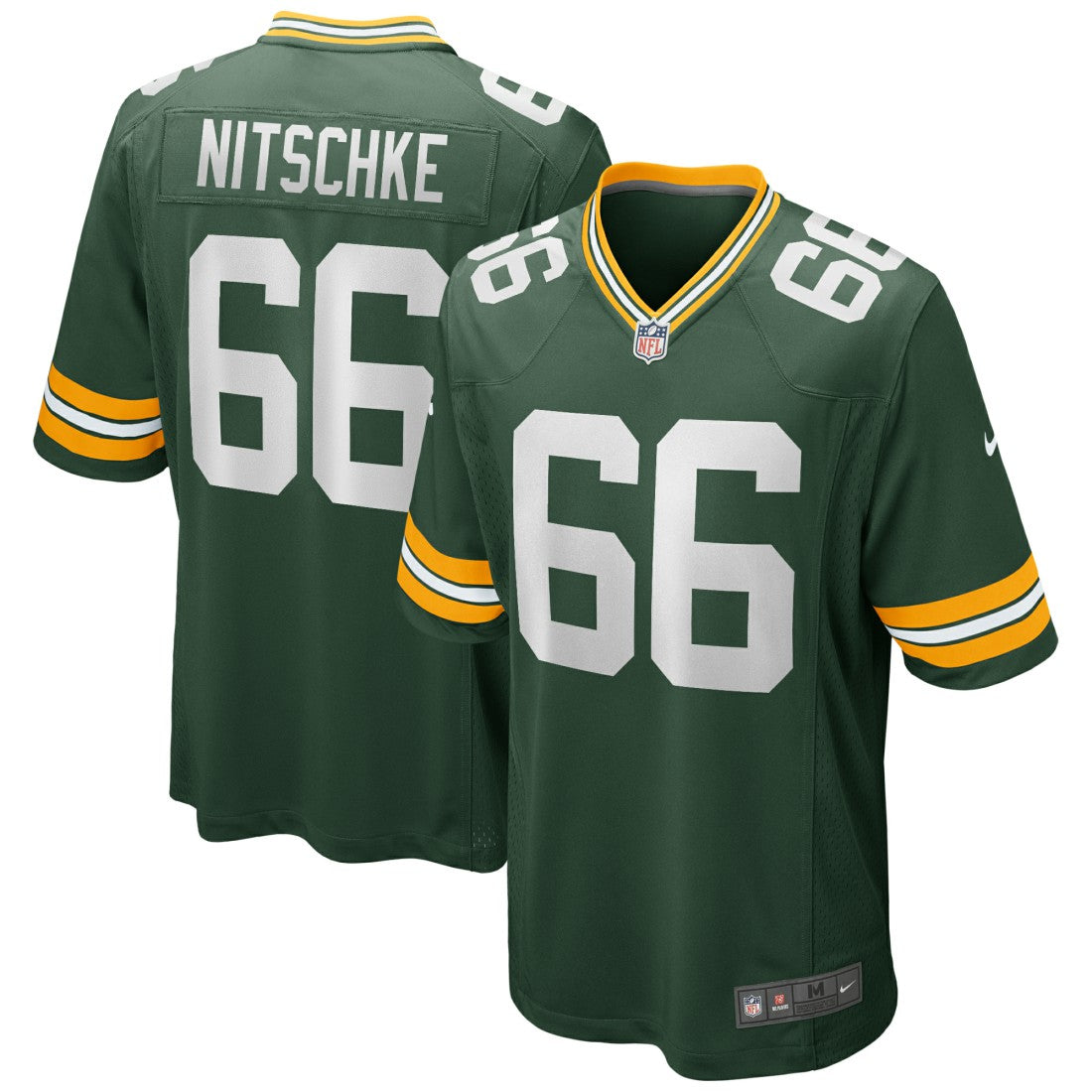 Ray Nitschke Green Bay Packers Game Retired Player Jersey - Green sale