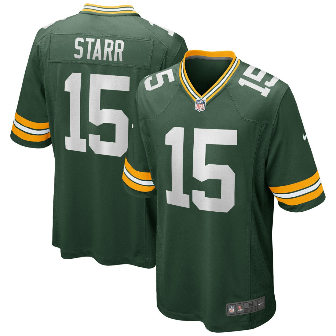 Bart Starr Green Bay Packers Game Retired Player Jersey - Green on sale