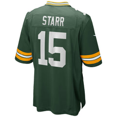 Bart Starr Green Bay Packers Game Retired Player Jersey - Green on sale