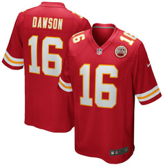 Len Dawson Kansas City Chiefs Game Retired Player Jersey - Red cheap