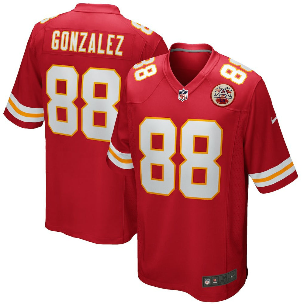 Tony Gonzalez Kansas City Chiefs Game Retired Player Jersey - Red discount