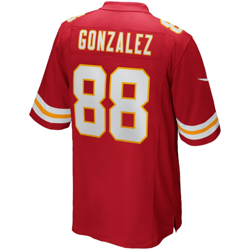 Tony Gonzalez Kansas City Chiefs Game Retired Player Jersey - Red discount