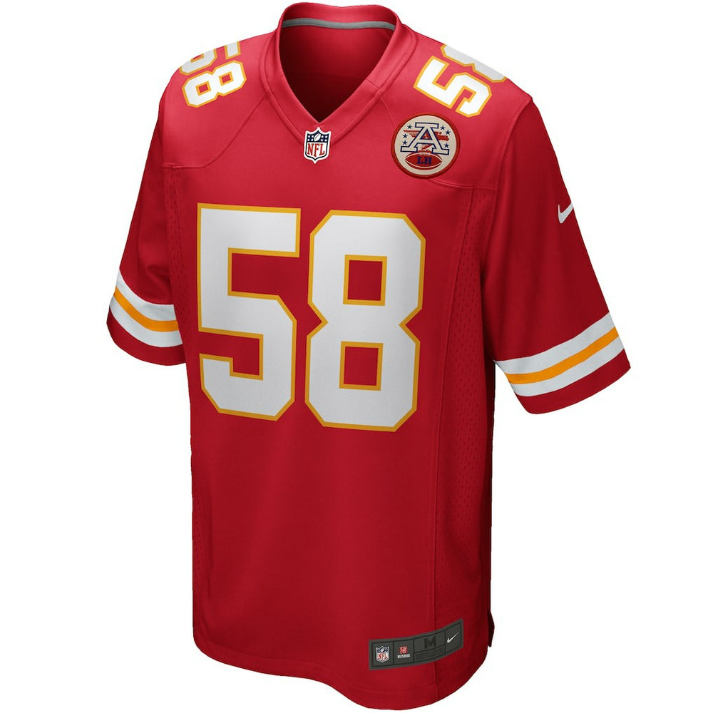 Derrick Thomas Kansas City Chiefs Game Retired Player Jersey - Red for sale
