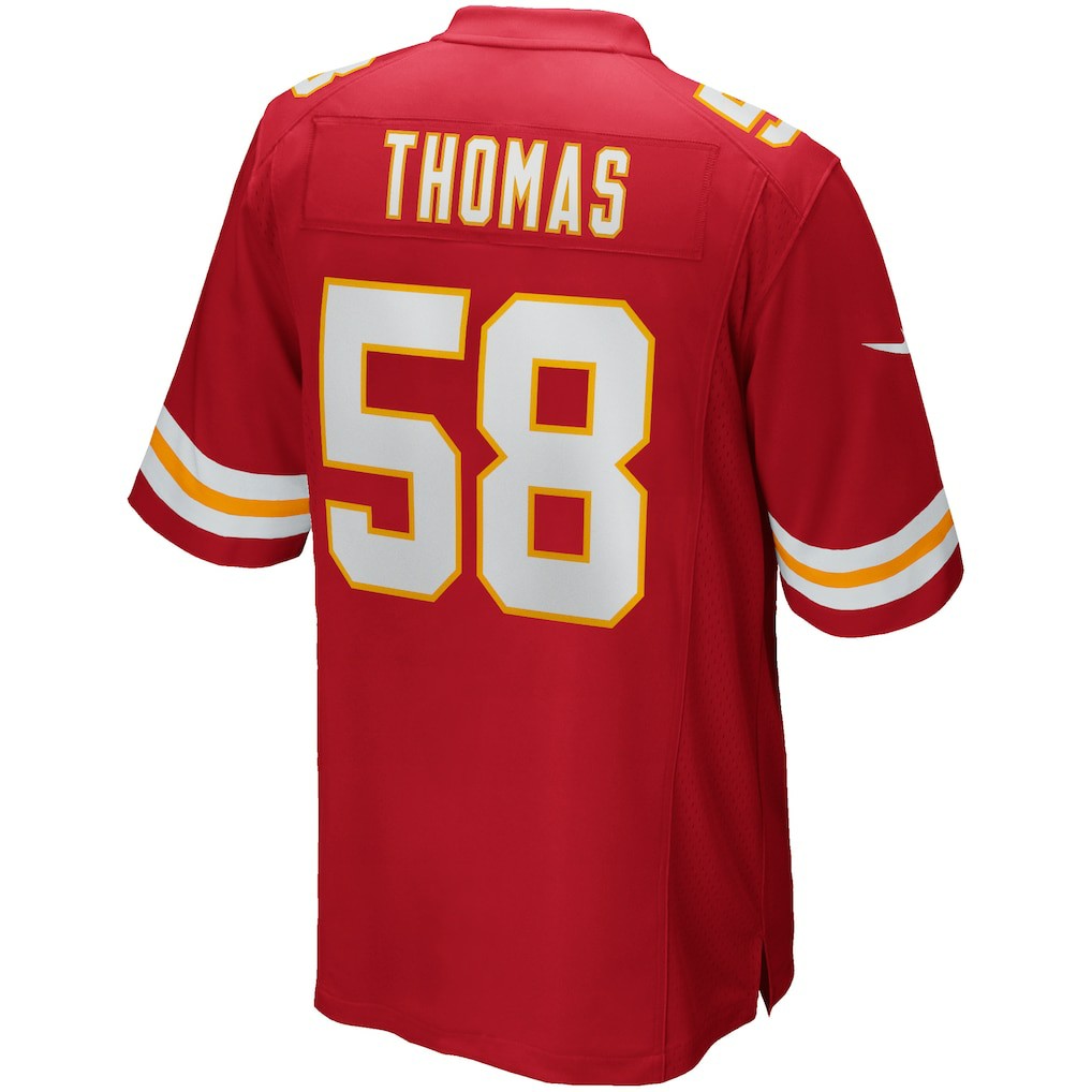 Derrick Thomas Kansas City Chiefs Game Retired Player Jersey - Red for sale
