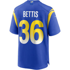 Jerome Bettis Los Angeles Rams Game Retired Player Jersey - Royal online