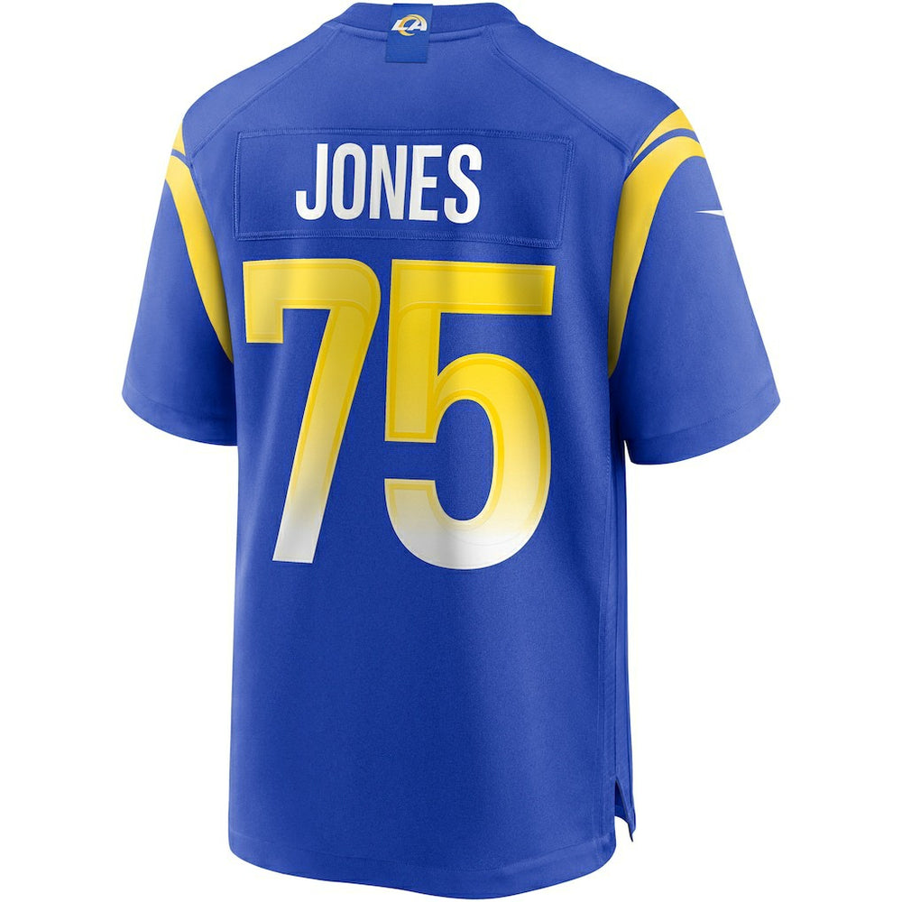 Deacon Jones Los Angeles Rams Game Retired Player Jersey - Royal for sale