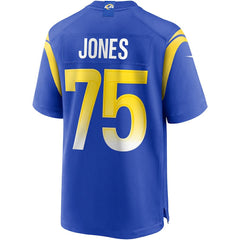 Deacon Jones Los Angeles Rams Game Retired Player Jersey - Royal for sale