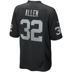 Marcus Allen Las Vegas Raiders Game Retired Player Jersey - Black for sale