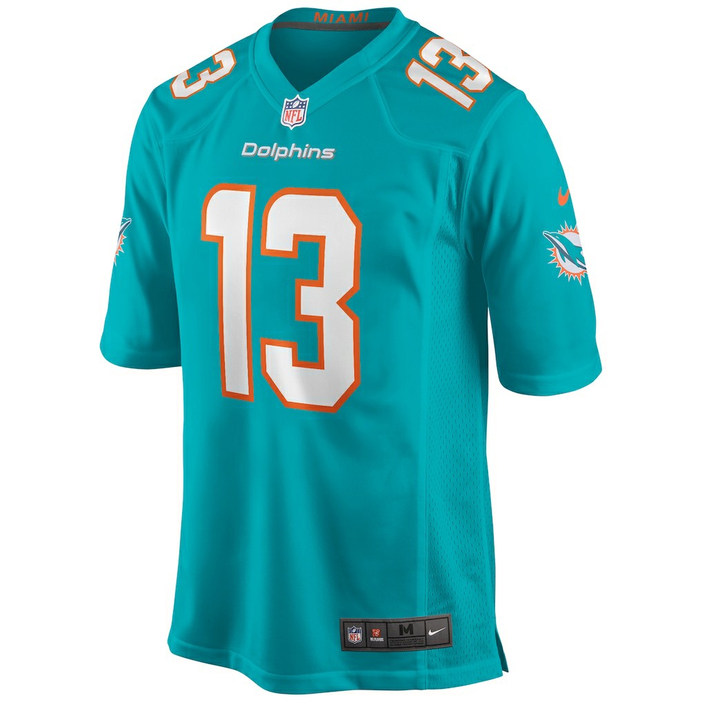 Dan Marino Miami Dolphins Game Retired Player Jersey - Aqua outlet