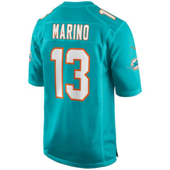 Dan Marino Miami Dolphins Game Retired Player Jersey - Aqua outlet