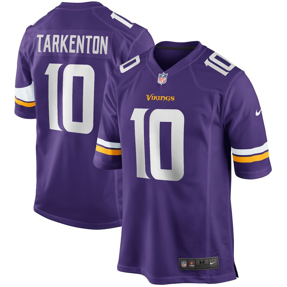 Fran Tarkenton Minnesota Vikings Game Retired Player Jersey - Purple for sale