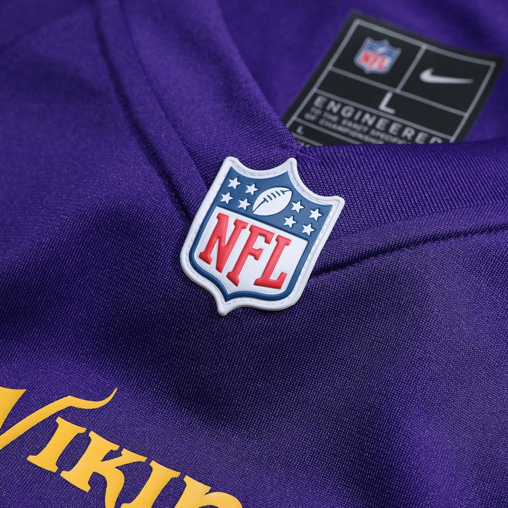 Fran Tarkenton Minnesota Vikings Game Retired Player Jersey - Purple for sale