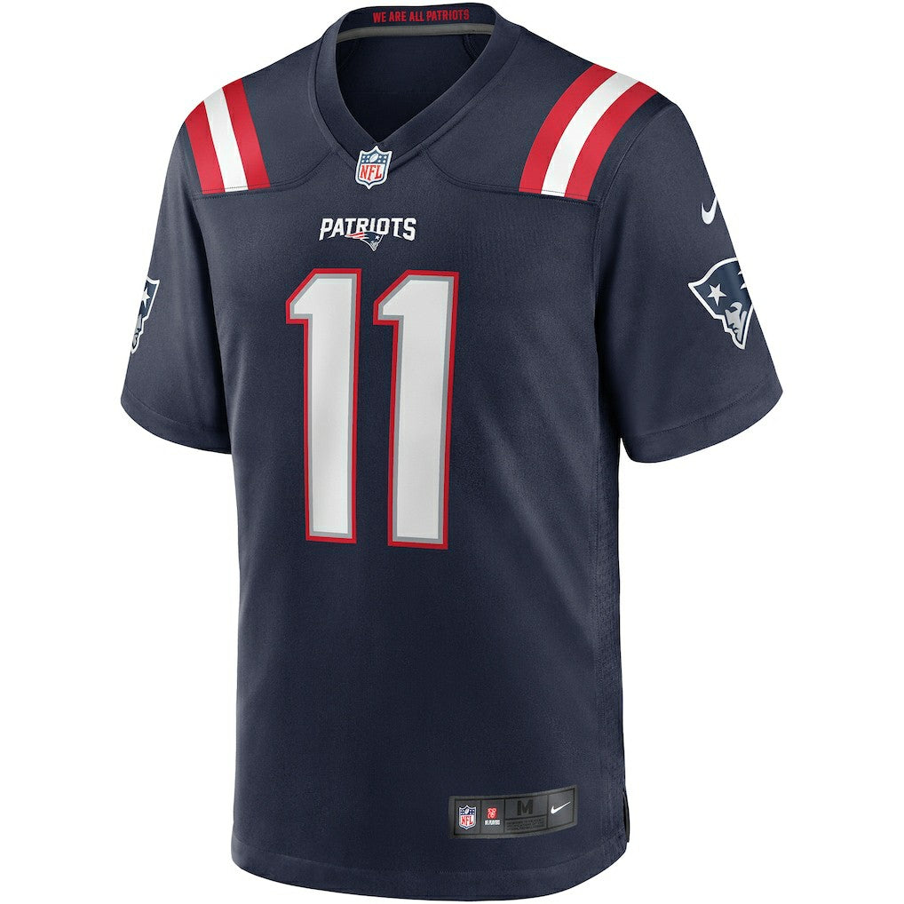 Drew Bledsoe New England Patriots Game Retired Player Jersey - Navy sale