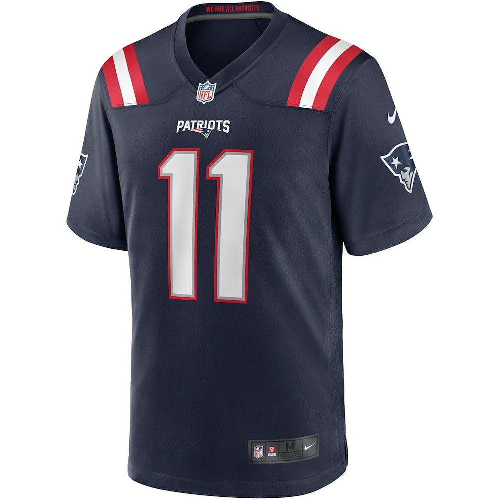 Drew Bledsoe New England Patriots Game Retired Player Jersey - Navy sale