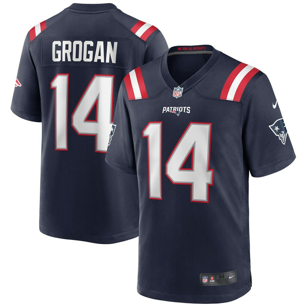 Steve Grogan New England Patriots Game Retired Player Jersey - Navy on sale