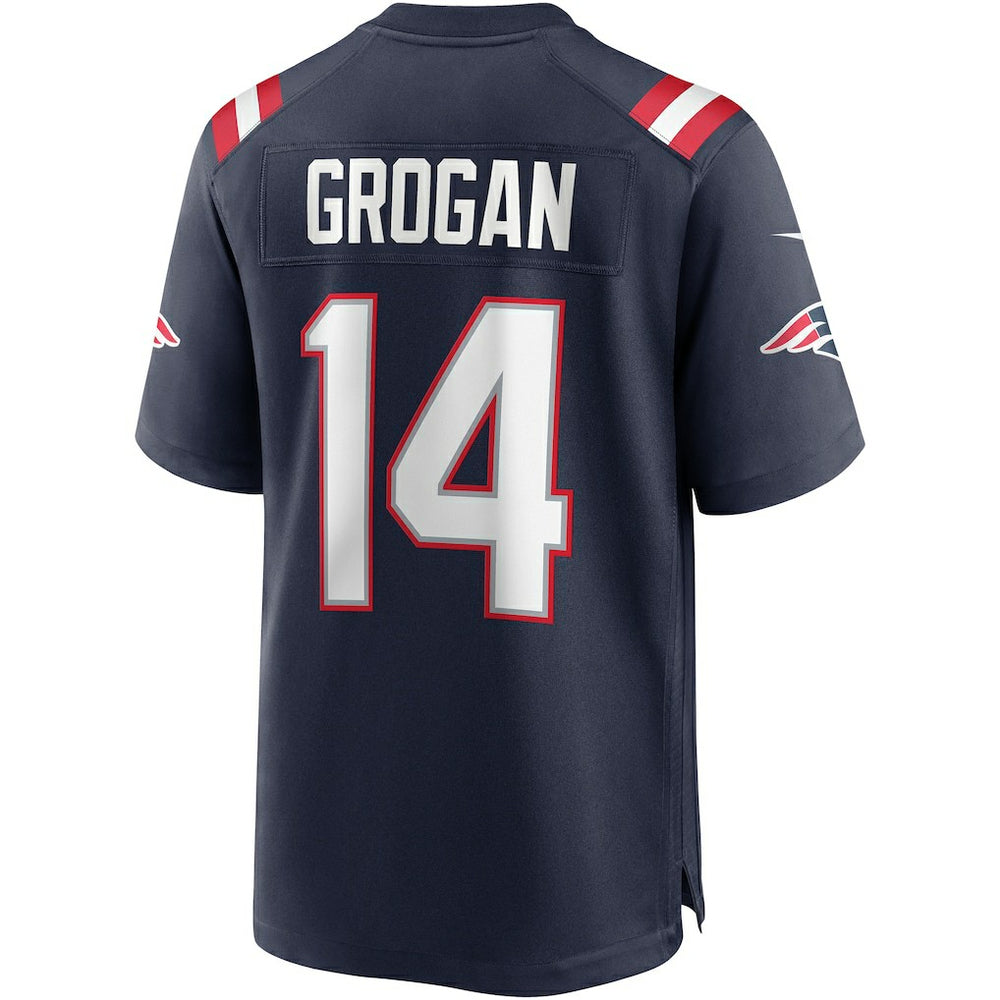 Steve Grogan New England Patriots Game Retired Player Jersey - Navy on sale