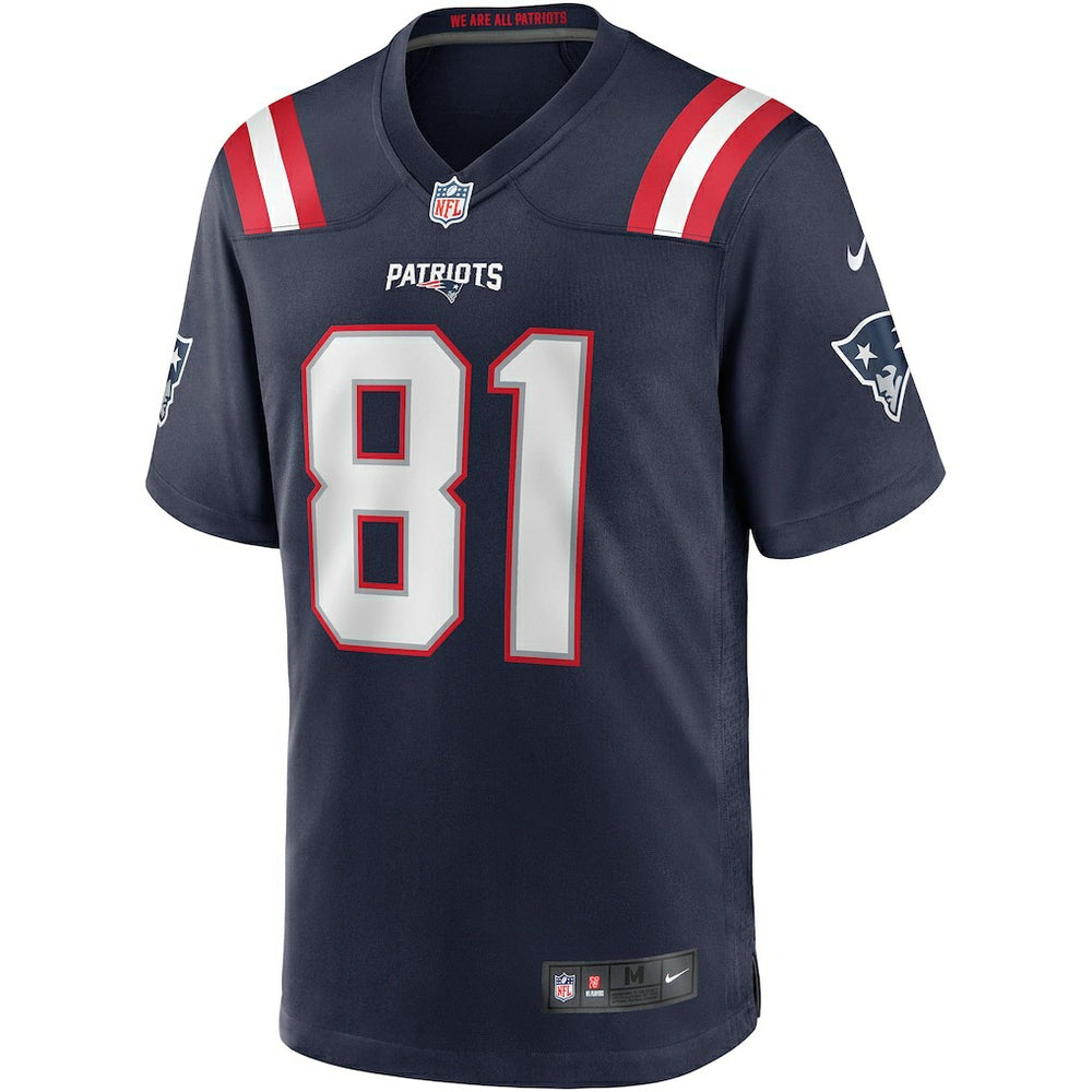 Randy Moss New England Patriots Game Retired Player Jersey - Navy outlet