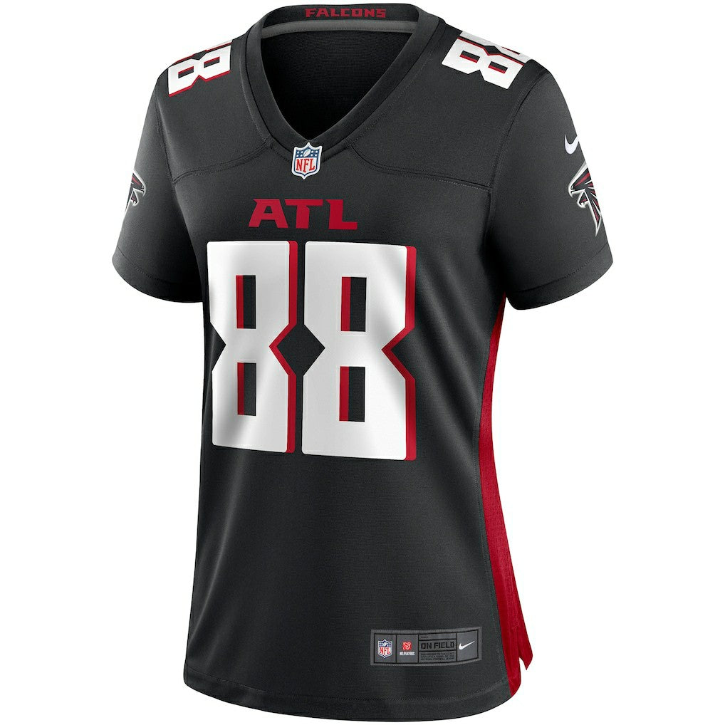 Tony Gonzalez Atlanta Falcons Women's Game Retired Player Jersey - Black cheap