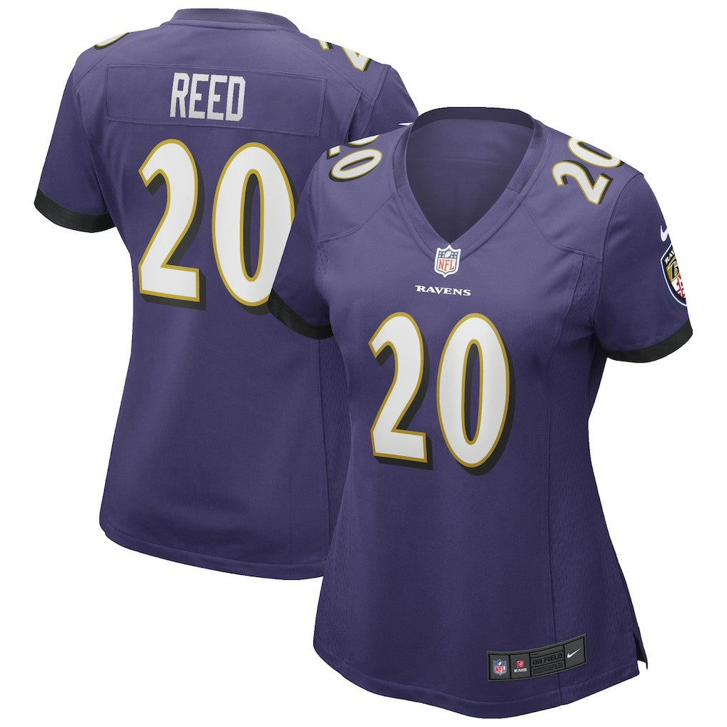 Ed Reed Baltimore Ravens Women's Game Retired Player Jersey - Purple for sale