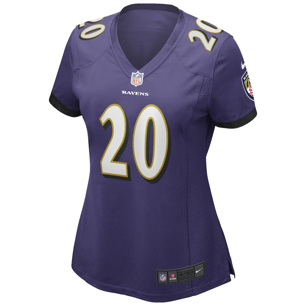 Ed Reed Baltimore Ravens Women's Game Retired Player Jersey - Purple for sale
