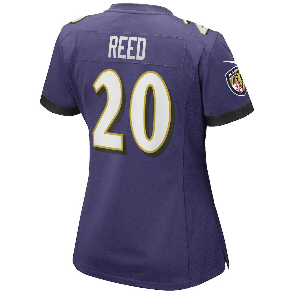 Ed Reed Baltimore Ravens Women's Game Retired Player Jersey - Purple for sale