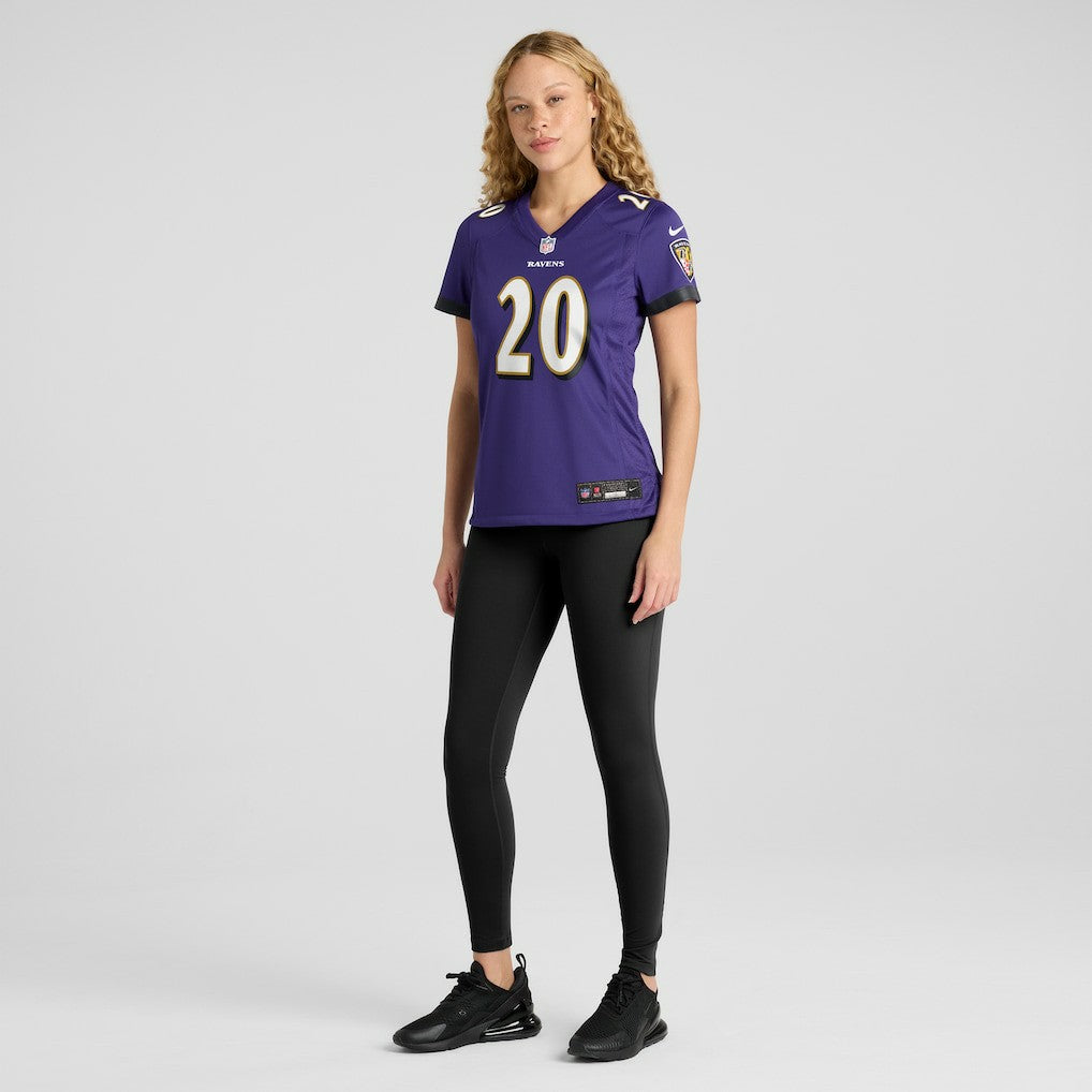 Ed Reed Baltimore Ravens Women's Game Retired Player Jersey - Purple for sale
