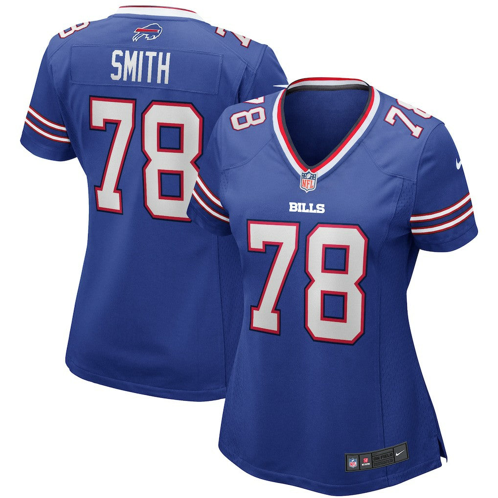 Bruce Smith Buffalo Bills Women's Game Retired Player Jersey - Royal sale