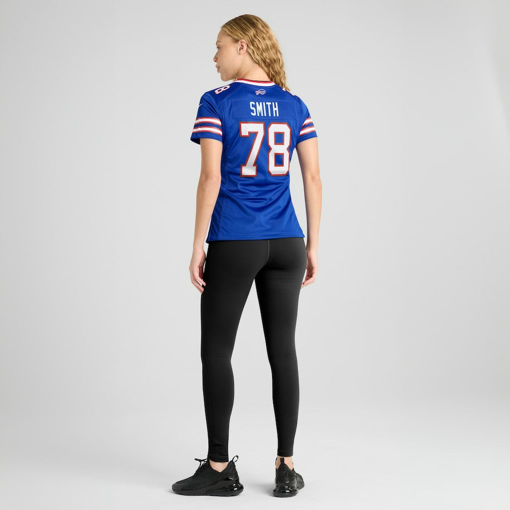 Bruce Smith Buffalo Bills Women's Game Retired Player Jersey - Royal sale