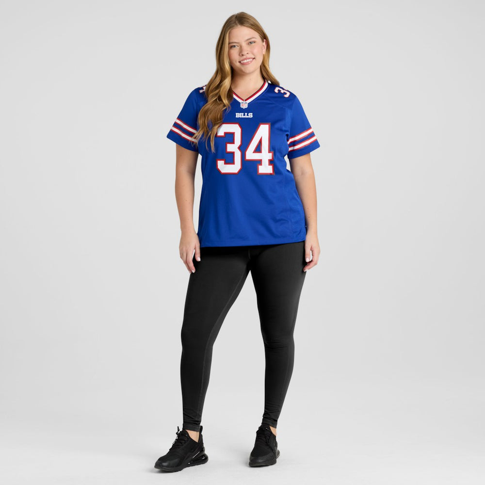 Thurman Thomas Buffalo Bills Women's Game Retired Player Jersey - Royal discount