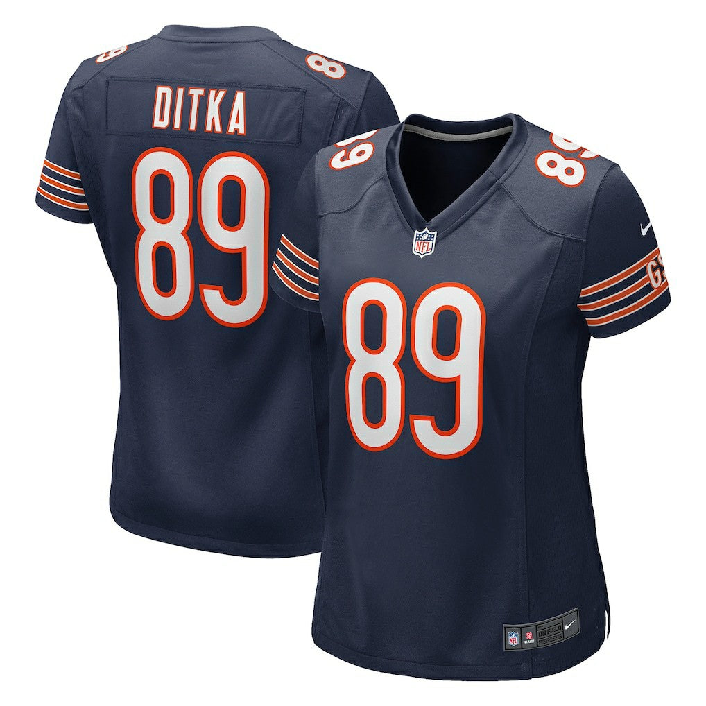 Mike Ditka Chicago Bears Women's Game Retired Player Jersey - Navy discount