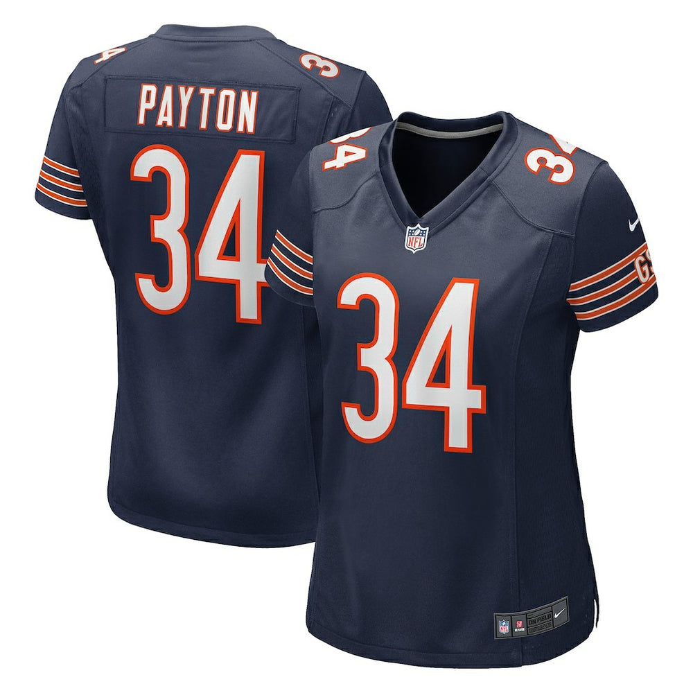 Walter Payton Chicago Bears Women's Game Retired Player Jersey - Navy for sale