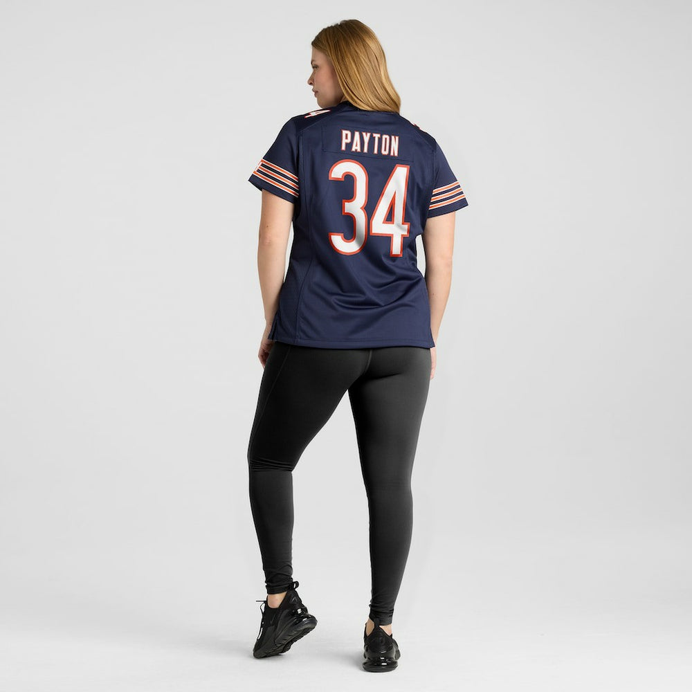 Walter Payton Chicago Bears Women's Game Retired Player Jersey - Navy for sale