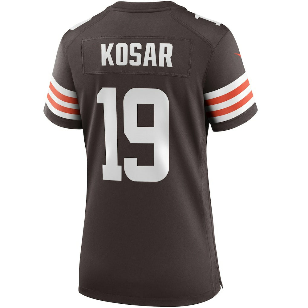 Bernie Kosar Cleveland Browns Women's Game Retired Player Jersey - Brown online