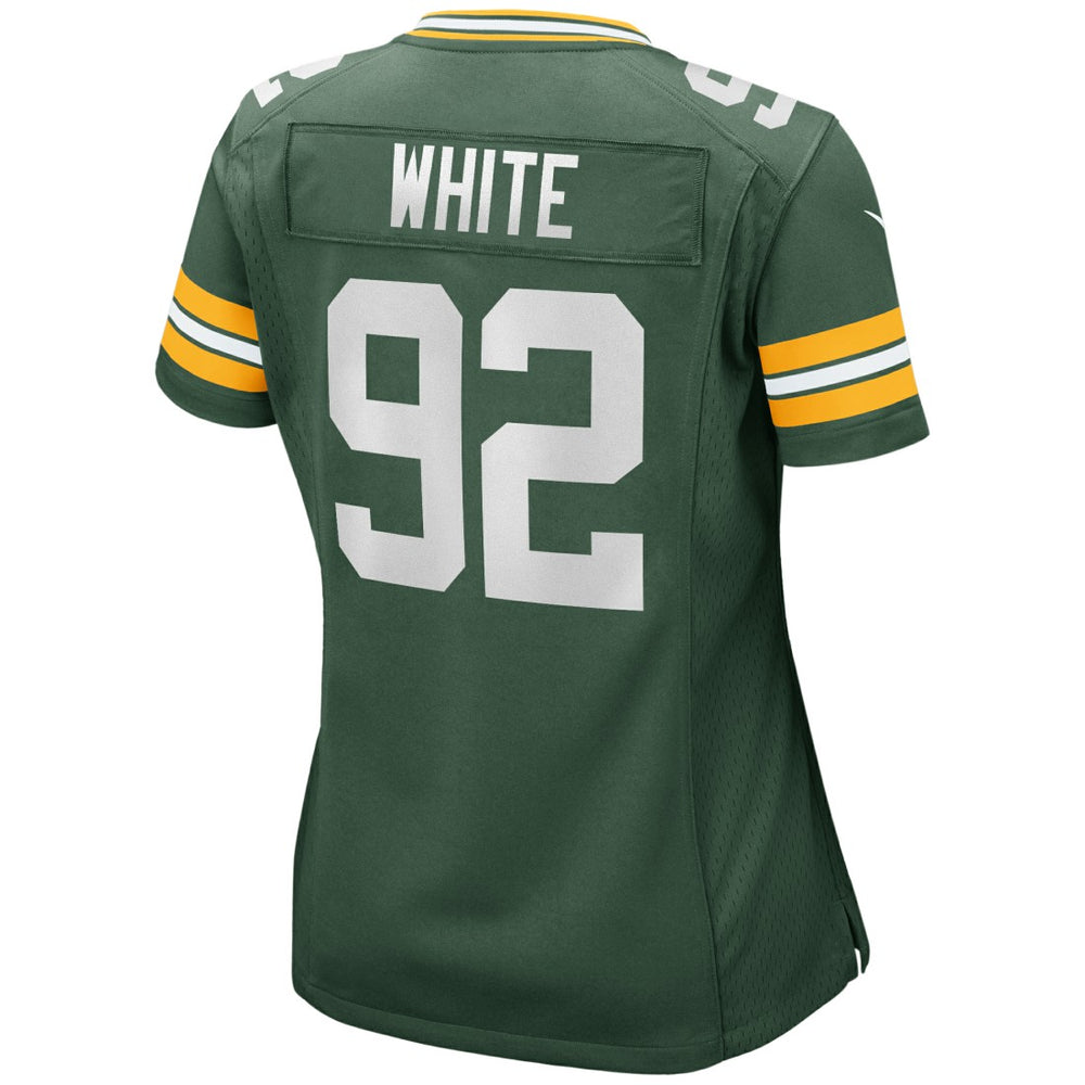 Reggie White Green Bay Packers Women's Game Retired Player Jersey - Green for sale