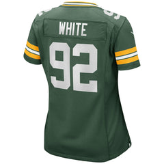 Reggie White Green Bay Packers Women's Game Retired Player Jersey - Green for sale