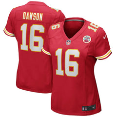 Len Dawson Kansas City Chiefs Women's Game Retired Player Jersey - Red cheap