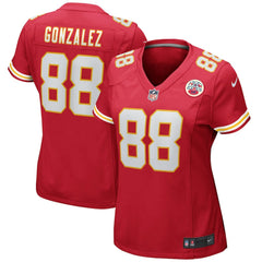 Tony Gonzalez Kansas City Chiefs Women's Game Retired Player Jersey - Red discount